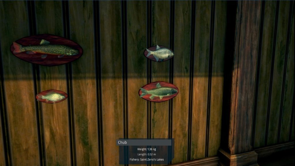 Chub Achievement Trophy Room - Ultimate Fishing Simulator Review - The Gamerian Blog