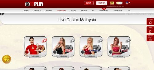 12play live casino - Best Live Casino Malaysia - thegamerian.com best gaming blogs