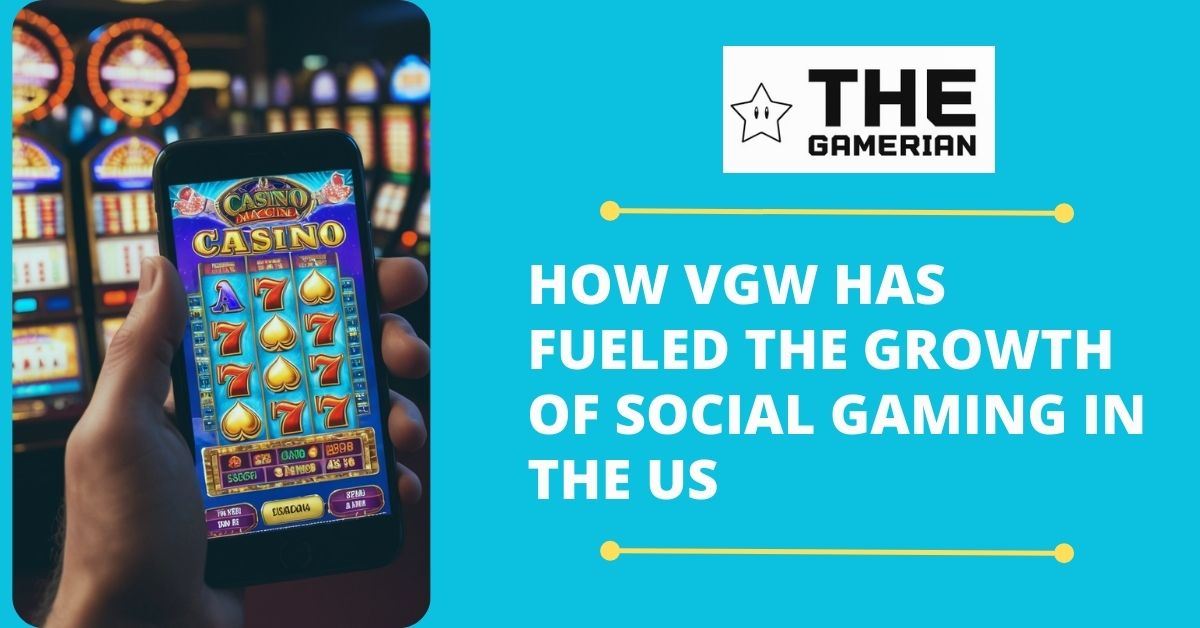 Hand holding mobile casino app - How VGW has Fueled the Growth of Social Gaming in the US - thegamerian.com best gaming blogs
