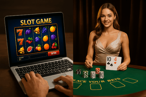 Slot vs Casino Showdown - slot and live casino, slot online vs live casino - thegamerian.com Best Gaming Blog