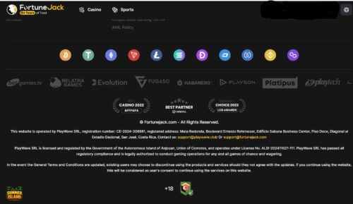 fortunejack bitcoin crypto accepted list - is fortunejack legit bitcoin crypto casino gambling - thegamerian.com best gaming blog