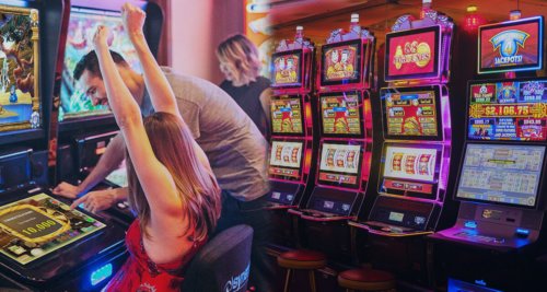 Gamblers playing online slot machines - How Online Casino Loyalty and VIP Programs Really Work - thegamerian.com gaming blog
