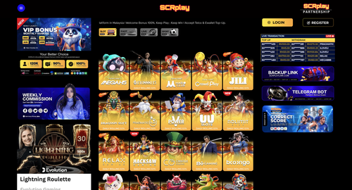 ScrPlay Best for No-Deposit Free Credit - Best Online Slot Malaysia Sites 2026 thegamerian