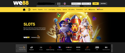 We88 Best for Exclusive In-House Jackpots (Wespin) - Best Online Slot Malaysia Sites 2026 thegamerian